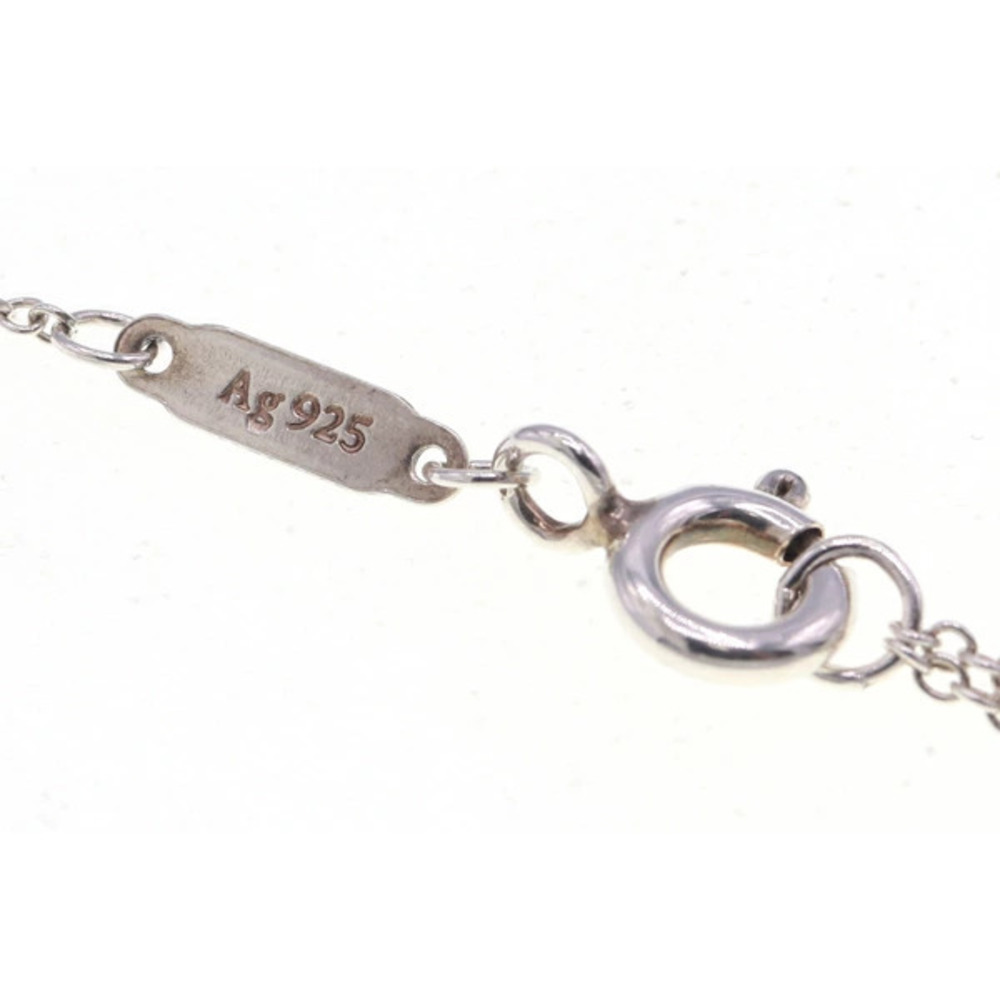 Tiffany Co Necklace Infinity SV Sterling Silver Pendant Choker Accessory - Picture 4 of 6